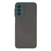 Newface Samsung Galaxy M13 Kılıf Montreal Silikon Kapak - Yeşil