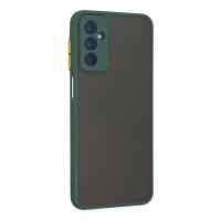 Newface Samsung Galaxy M13 Kılıf Montreal Silikon Kapak - Yeşil