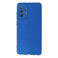 Newface Samsung Galaxy A72 Kılıf First Silikon - Mavi
