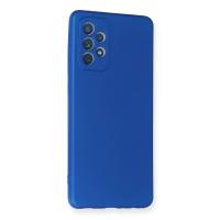 Newface Samsung Galaxy A72 Kılıf First Silikon - Mavi