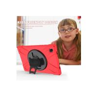 Newface Samsung Galaxy T220 Tab A7 Lite 8.7 Kılıf Amazing Tablet Kapak - Kırmızı