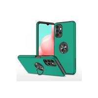 Newface Samsung Galaxy A72 Kılıf Elit Yüzüklü Kapak - Yeşil