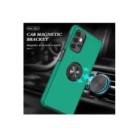 Newface Samsung Galaxy A72 Kılıf Elit Yüzüklü Kapak - Yeşil