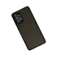 Newface Samsung Galaxy A52 Kılıf Montreal Silikon Kapak - Siyah