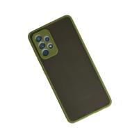 Newface Samsung Galaxy A52 Kılıf Montreal Silikon Kapak - Yeşil