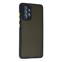 Newface Samsung Galaxy A52 Kılıf Montreal Silikon Kapak - Lacivert