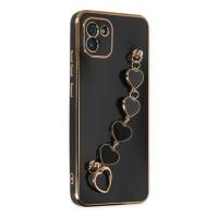 Newface Samsung Galaxy A03 Kılıf Esila Silikon - Siyah