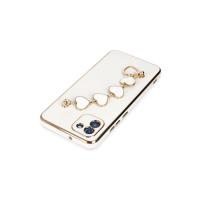 Newface Samsung Galaxy A03 Kılıf Esila Silikon - Beyaz