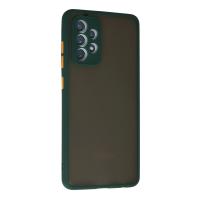 Newface Samsung Galaxy A72 Kılıf Montreal Silikon Kapak - Koyu Yeşil