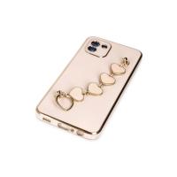 Newface Samsung Galaxy A03 Kılıf Esila Silikon - Pudra