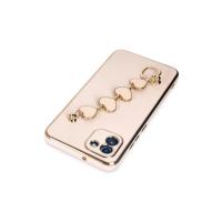 Newface Samsung Galaxy A03 Kılıf Esila Silikon - Pudra