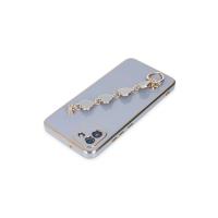 Newface Samsung Galaxy A03 Kılıf Esila Silikon - Gri