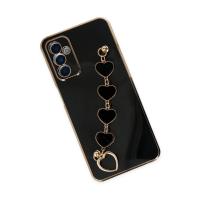 Newface Samsung Galaxy M23 Kılıf Esila Silikon - Siyah