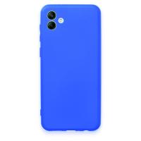 Newface Samsung Galaxy A04 Kılıf First Silikon - Mavi