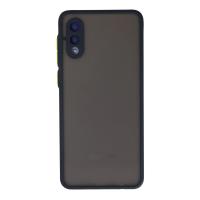 Newface Samsung Galaxy A02 Kılıf Montreal Silikon Kapak - Lacivert