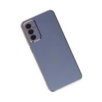 Newface Samsung Galaxy M23 Kılıf Volet Silikon - Mavi