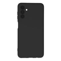 Newface Samsung Galaxy A04S Kılıf Nano içi Kadife Silikon - Siyah