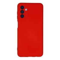 Newface Samsung Galaxy A04S Kılıf Nano içi Kadife Silikon - Kırmızı