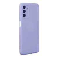 Newface Samsung Galaxy A04S Kılıf Nano içi Kadife Silikon - Lila