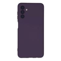 Newface Samsung Galaxy A04S Kılıf Nano içi Kadife Silikon - Mor