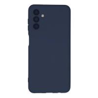 Newface Samsung Galaxy A04S Kılıf Nano içi Kadife Silikon - Lacivert