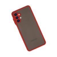 Newface Samsung Galaxy A04S Kılıf Montreal Silikon Kapak - Kırmızı