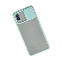 Newface Samsung Galaxy A02 Kılıf Palm Buzlu Kamera Sürgülü Silikon uaz