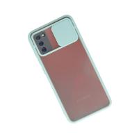 Newface Samsung Galaxy A02S Kılıf Palm Buzlu Kamera Sürgülü Silikon uaz