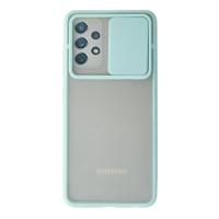 Newface Samsung Galaxy A32 Kılıf Palm Buzlu Kamera Sürgülü Silikon uaz