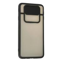 Newface Samsung Galaxy J7 Prime Kılıf Palm Buzlu Kamera Sürgülü Silikon - Siyah