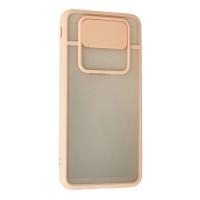 Newface Samsung Galaxy J7 Prime Kılıf Palm Buzlu Kamera Sürgülü Silikon - Pembe