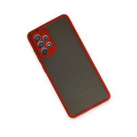 Newface Samsung Galaxy A32 Kılıf Montreal Silikon Kapak - Kırmızı