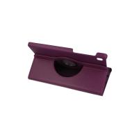 Newface Samsung Galaxy T220 Tab A7 Lite 8.7 Kılıf 360 Tablet Deri Kılıf - Mürdüm