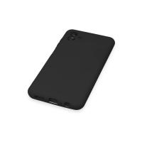 Newface Samsung Galaxy A04 Kılıf Nano içi Kadife Silikon - Siyah