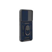 Newface Samsung Galaxy S23 Kılıf Pars Lens Yüzüklü Silikon - Lacivert