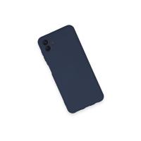 Newface Samsung Galaxy A04 Kılıf Nano içi Kadife Silikon - Lacivert