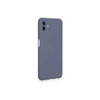 Newface Samsung Galaxy A04 Kılıf Nano içi Kadife Silikon - Gri