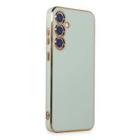 Newface Samsung Galaxy S23 FE Kılıf Volet Silikon - Açık Yeşil