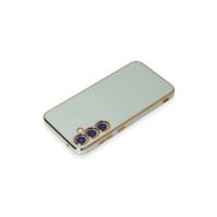 Newface Samsung Galaxy S23 FE Kılıf Volet Silikon - Açık Yeşil