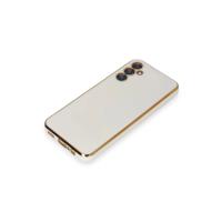 Newface Samsung Galaxy M14 5G Kılıf Volet Silikon - Beyaz