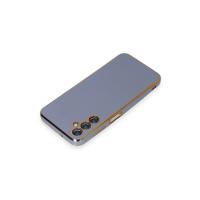 Newface Samsung Galaxy M14 5G Kılıf Volet Silikon - Mavi