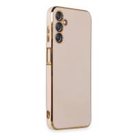 Newface Samsung Galaxy M14 5G Kılıf Volet Silikon - Pembe