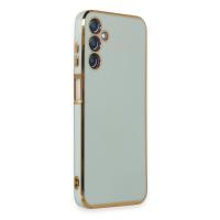 Newface Samsung Galaxy M14 5G Kılıf Volet Silikon - Açık Yeşil