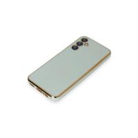 Newface Samsung Galaxy M14 5G Kılıf Volet Silikon - Açık Yeşil