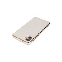 Newface Samsung Galaxy A04 Kılıf Volet Silikon - Beyaz