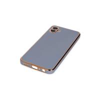 Newface Samsung Galaxy A04 Kılıf Volet Silikon - Mavi