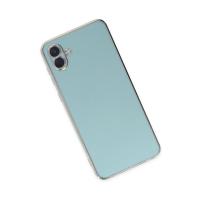 Newface Samsung Galaxy A04 Kılıf Volet Silikon - Açık Yeşil