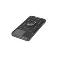 Newface Samsung Galaxy A04 Kılıf Pars Lens Yüzüklü Silikon - Siyah