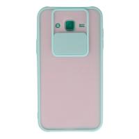 Newface Samsung Galaxy J7 Kılıf Palm Buzlu Kamera Sürgülü Silikon uaz