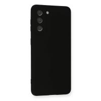 Newface Samsung Galaxy S21 FE Kılıf Nano içi Kadife Silikon - Siyah